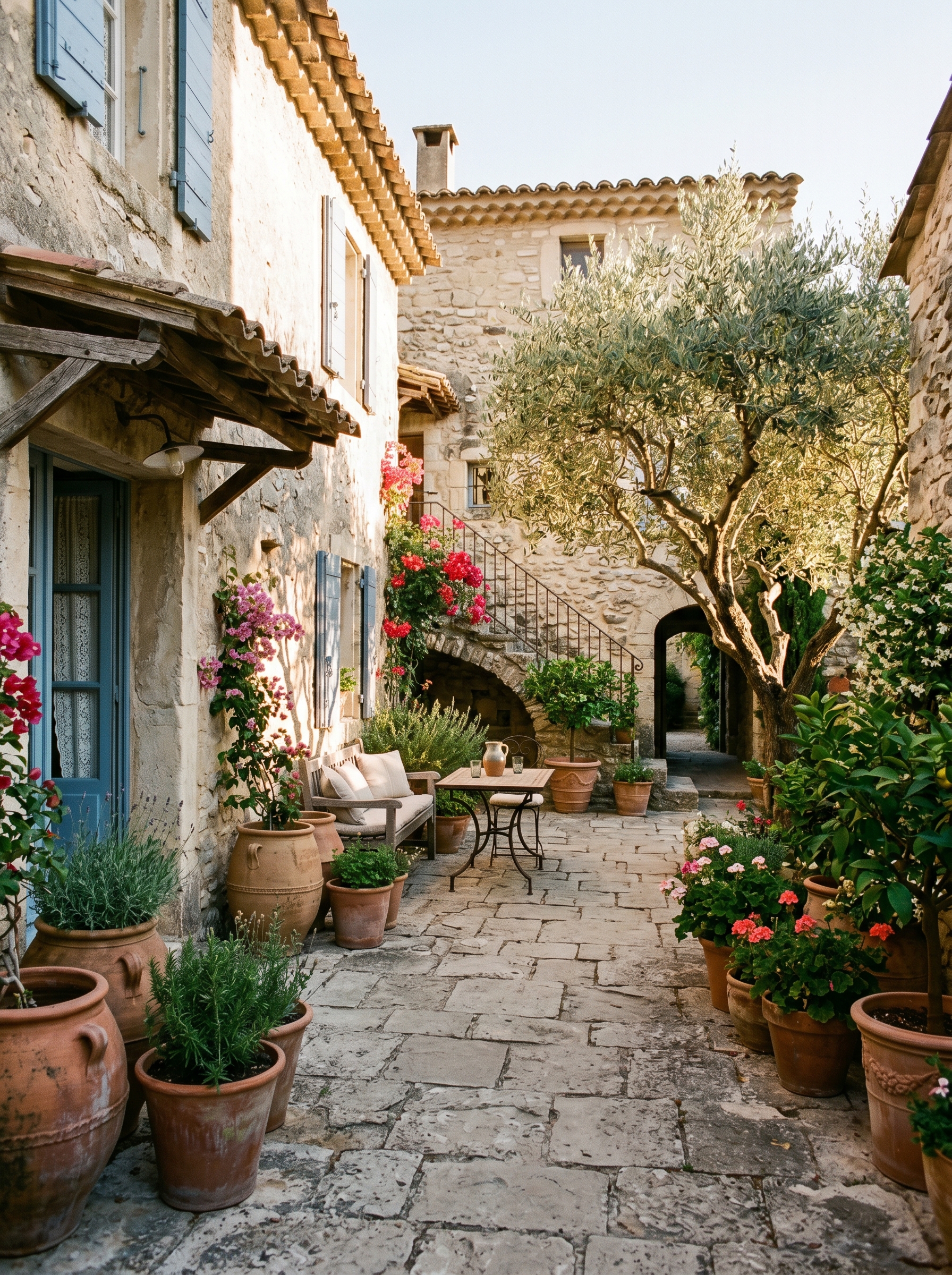 Patio mediterráneo